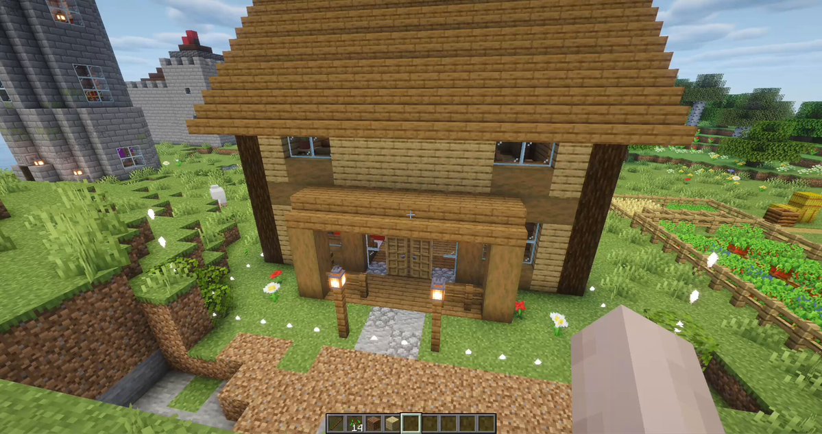AI Functional Minecraft House