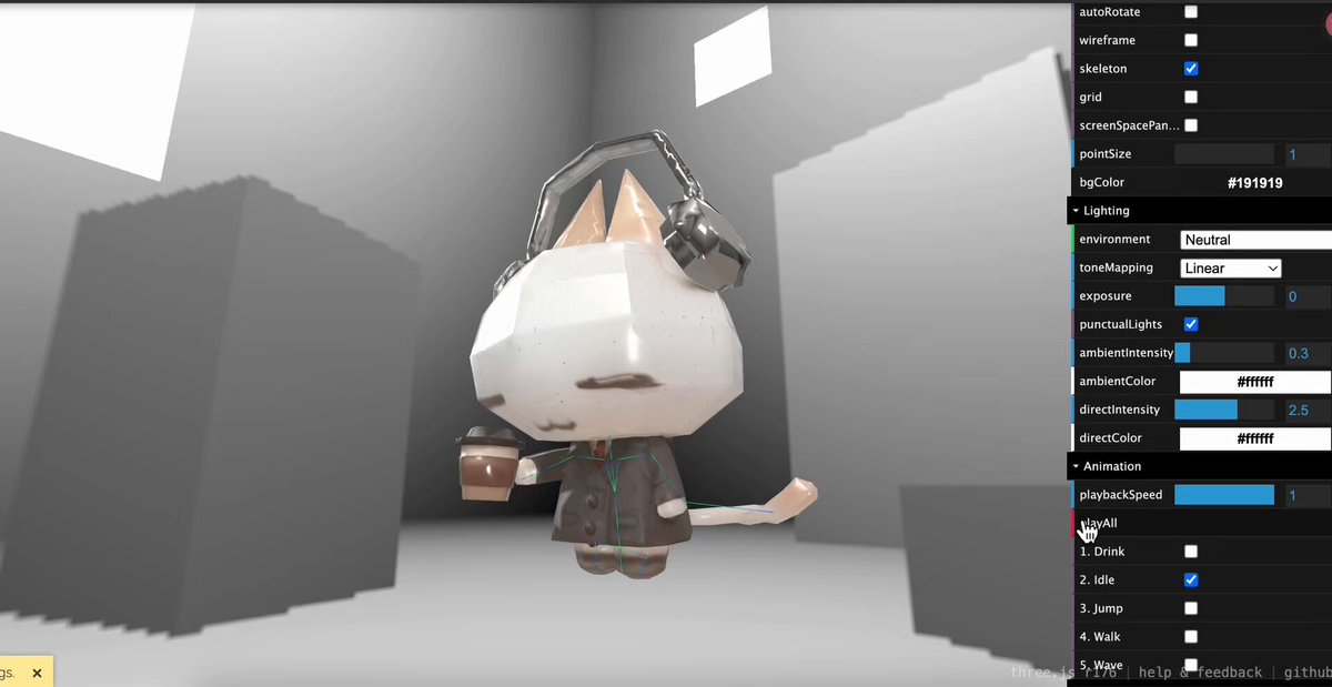 Animated Character Rigging Toy