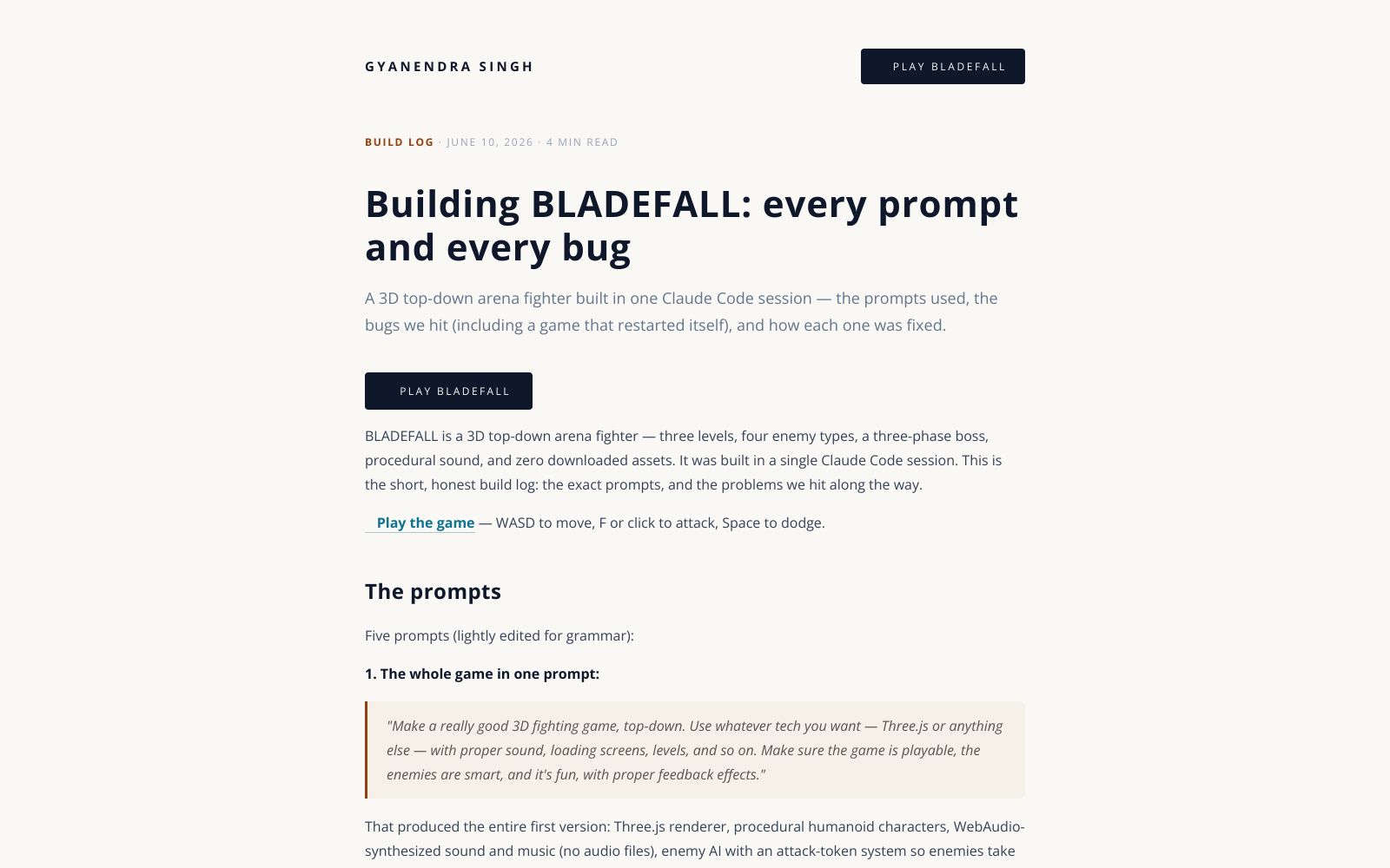 Bladefall: Arena of the Fallen