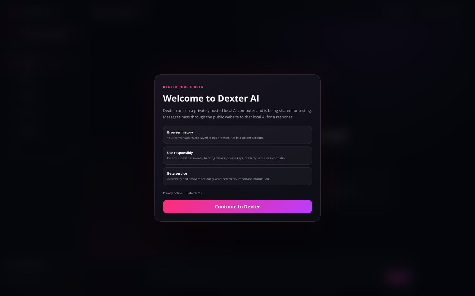 Dexter AI