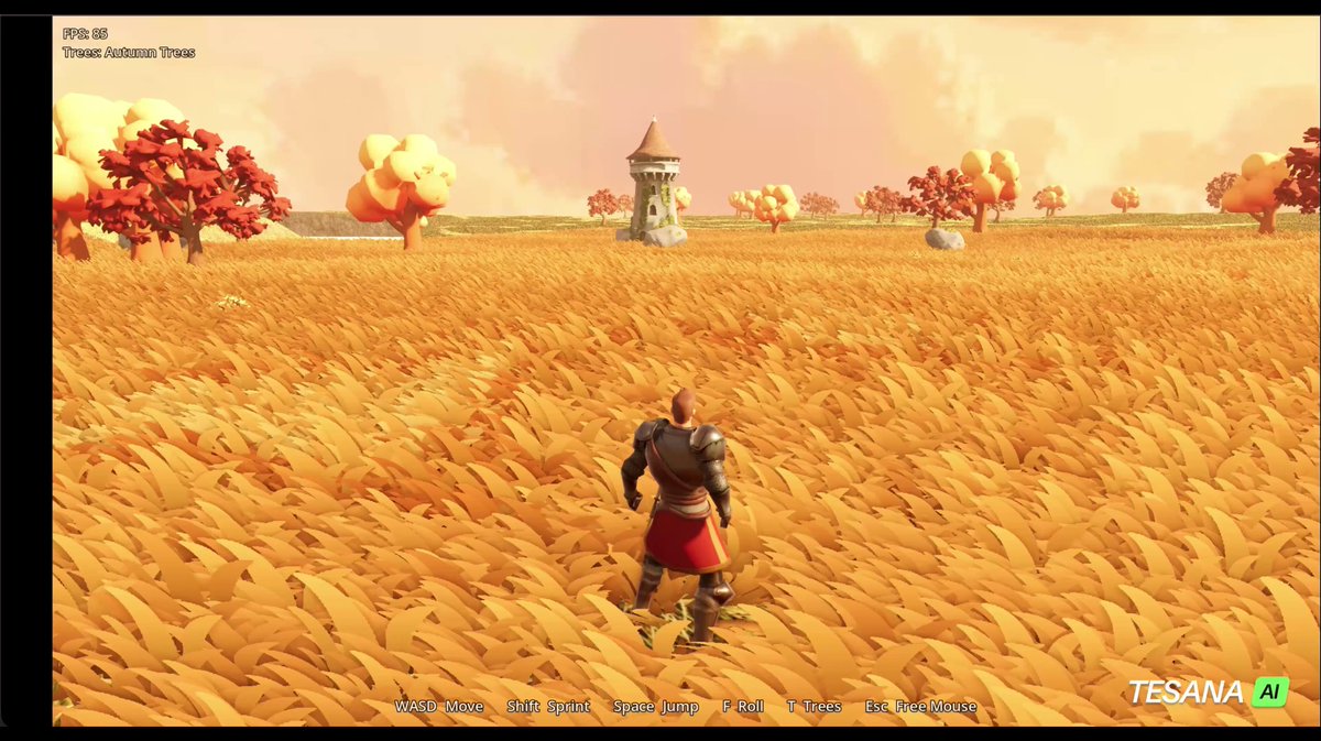 Full 3D Game World