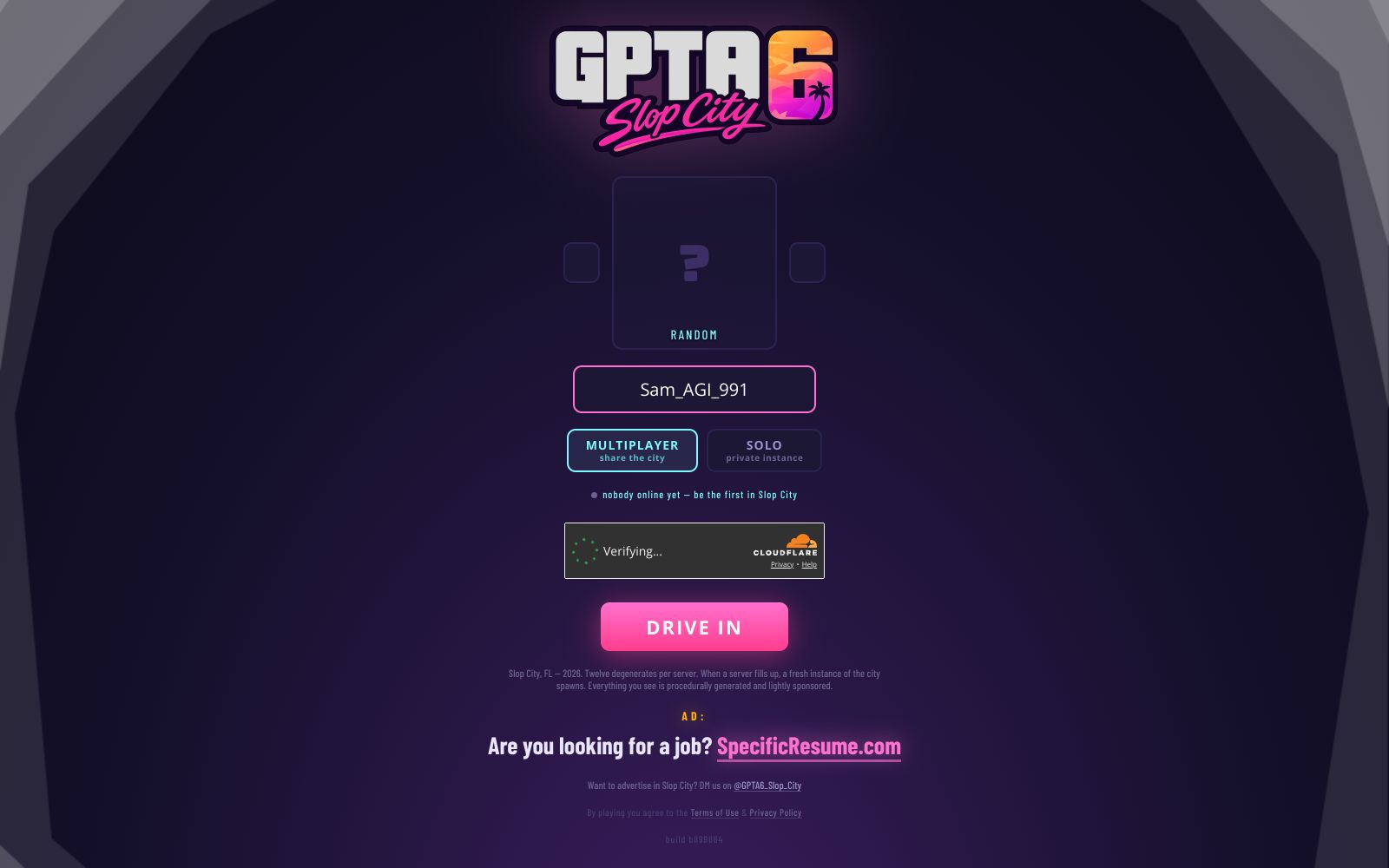 GPTA6 — Slop City