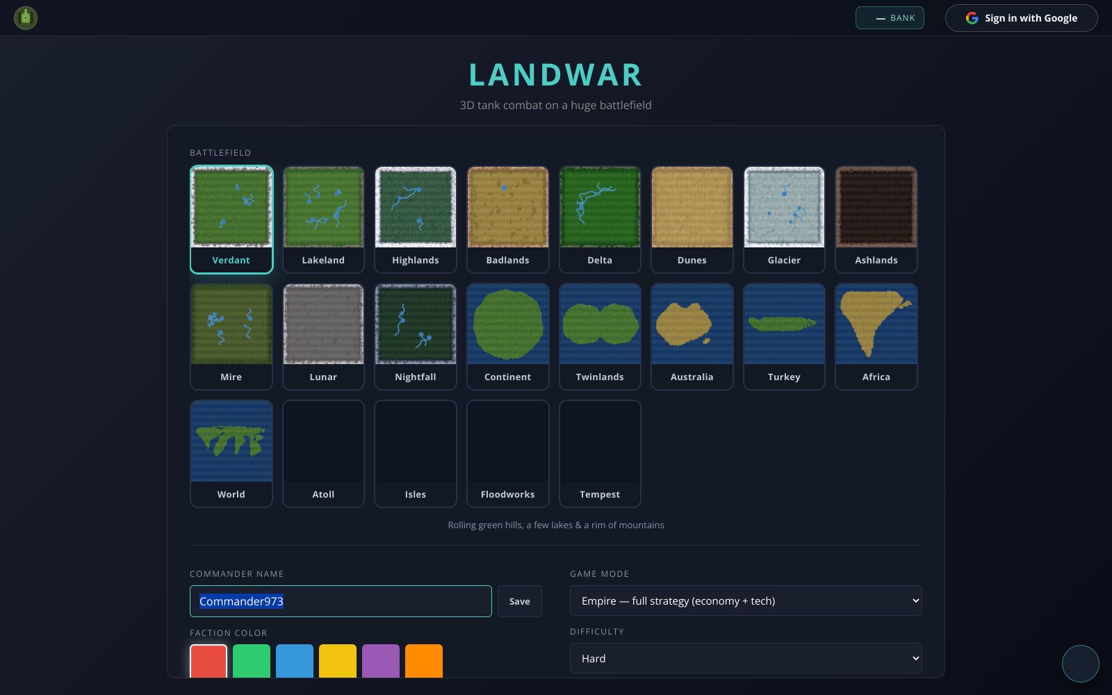 Landwar