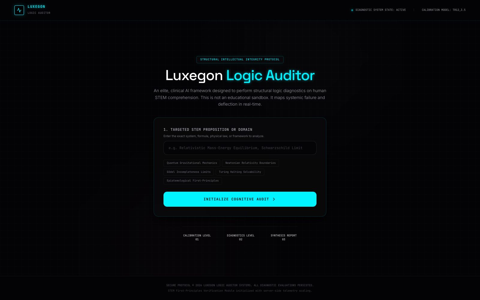 Luxegon Logic Auditor