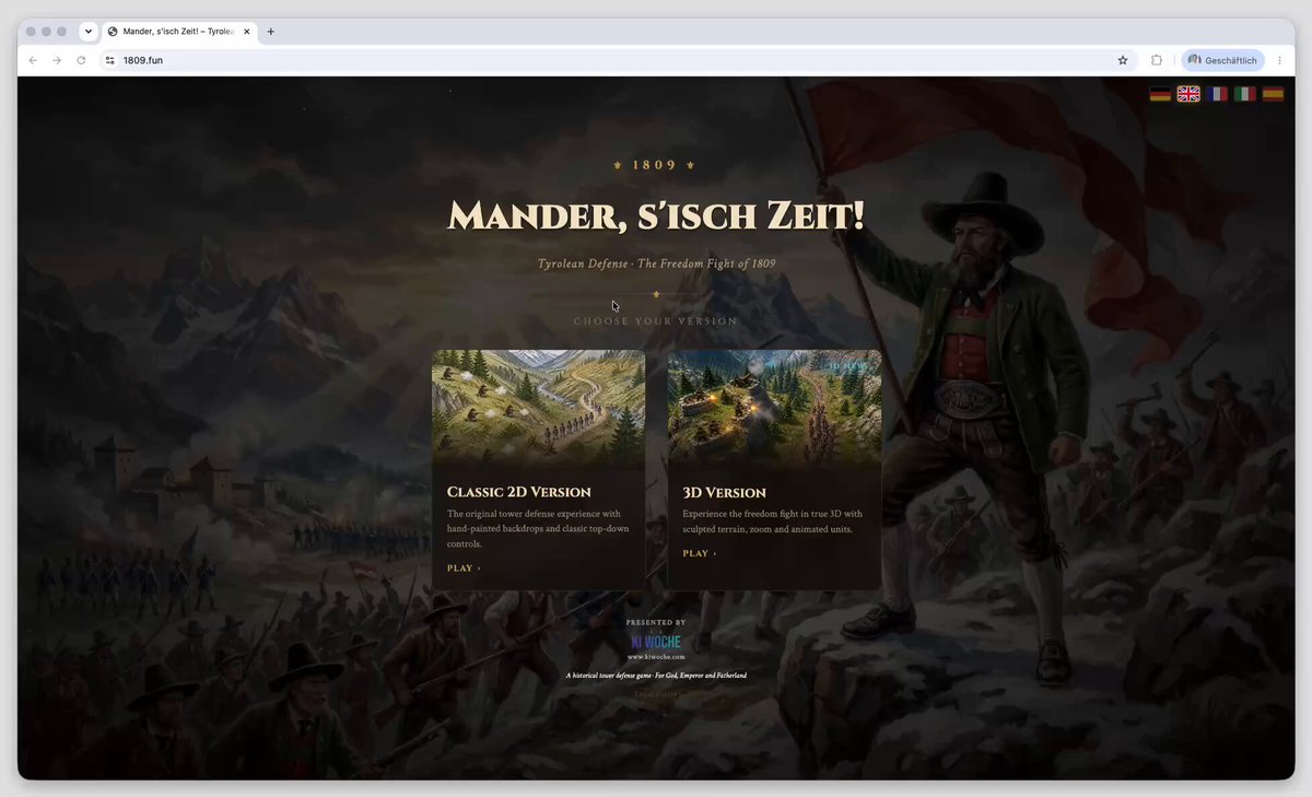 Mander, s'isch Zeit!