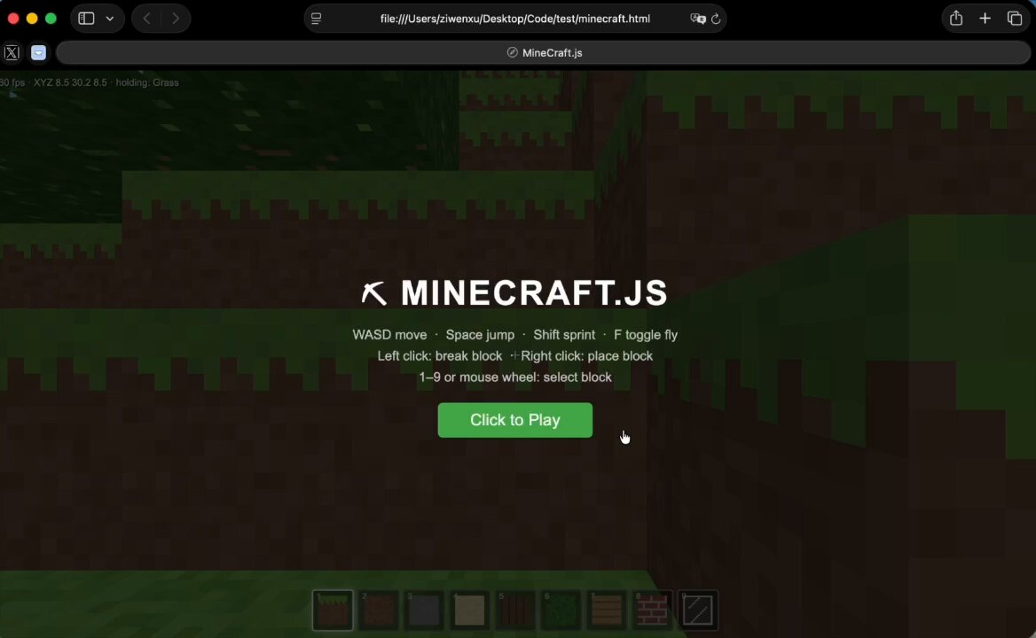 MineCraft.js