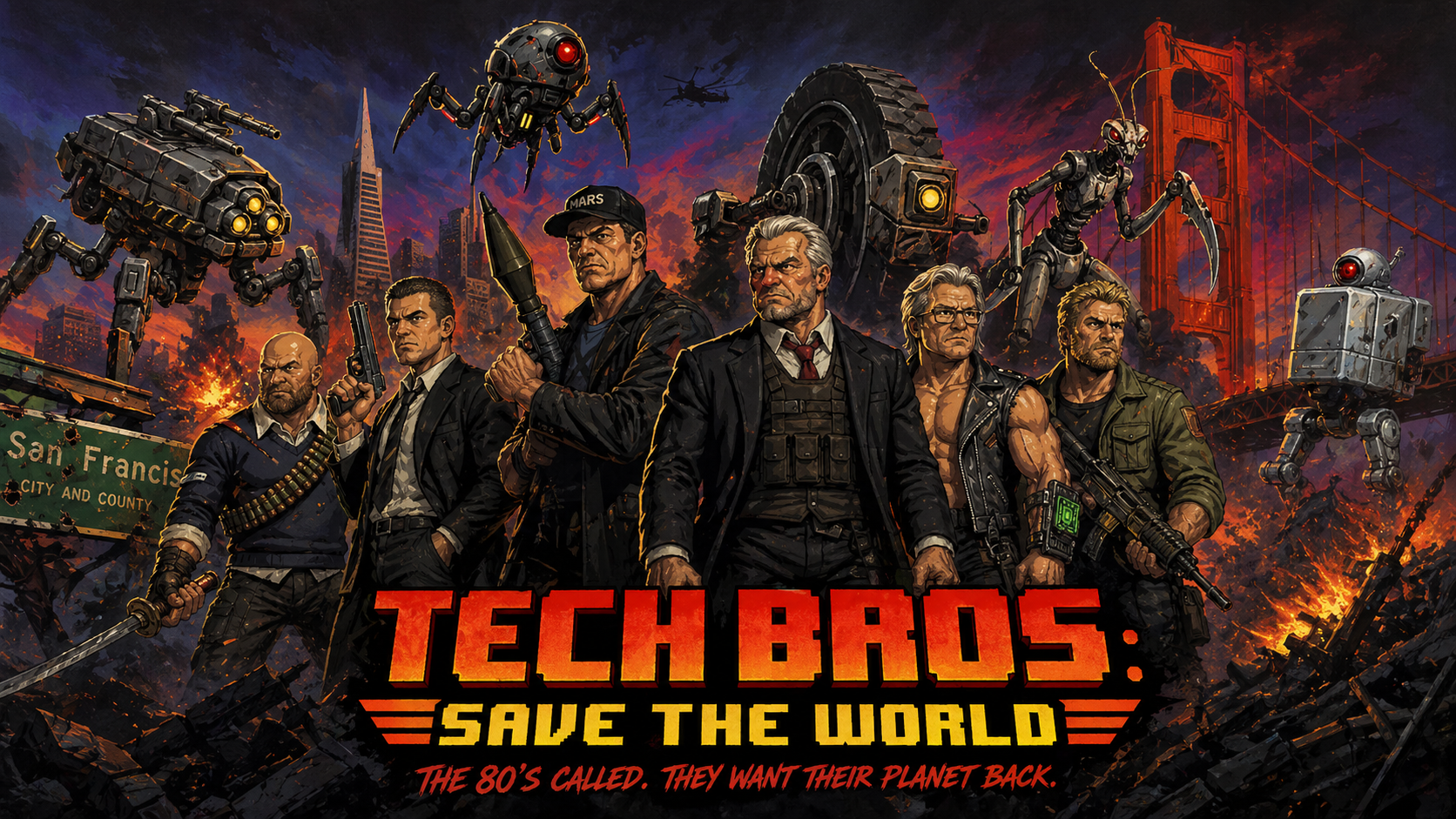 Tech Bros: Save the World